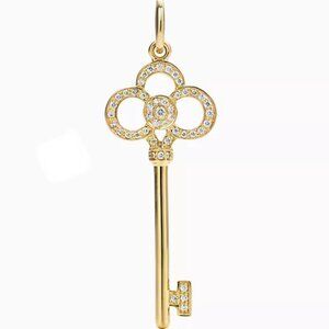 Tiffany & Co. Crown Key Necklace